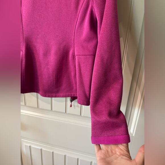 🌄NORTH FACE💗 Women’s Fuchsia Pink Agave Fleece Jacket 💝 (medium) - Picture 14 of 17